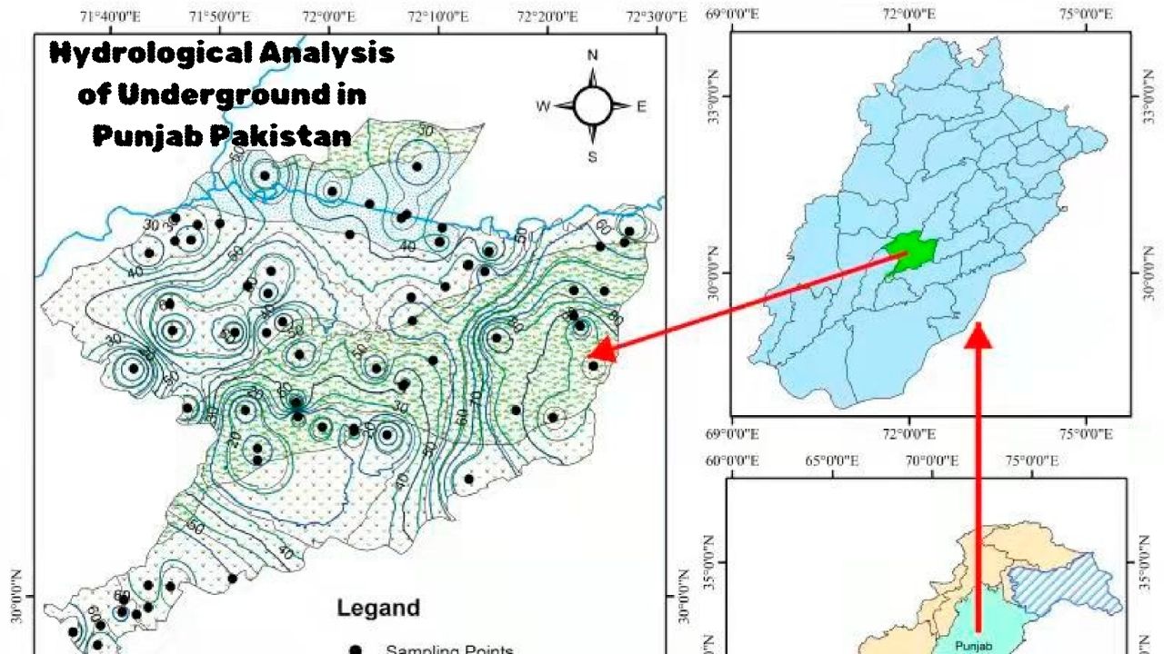 Hydrological Analysis of Underground in Punjab Pakistan
